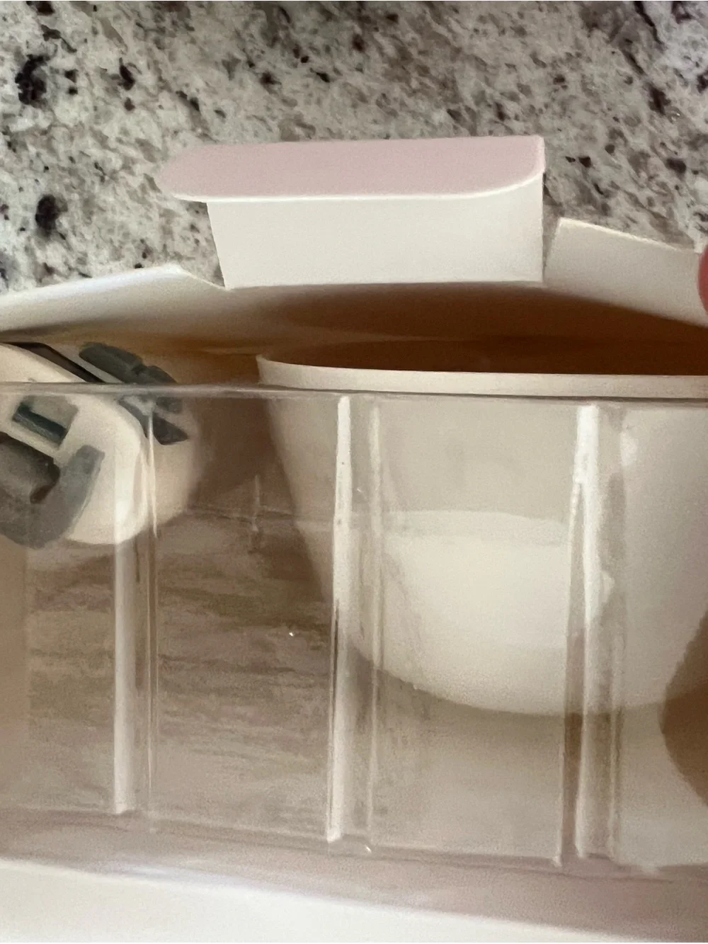 Digital Scooping Scale in Beige - Pet & Reptile Feeding Scoop
